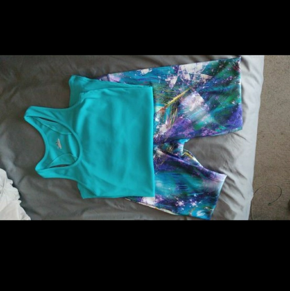 Under Armour aqua set